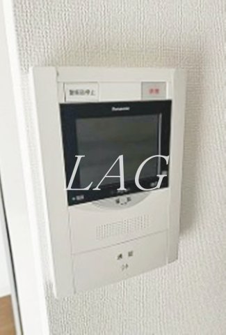 セキュリティ　モニター付きインターホンです。