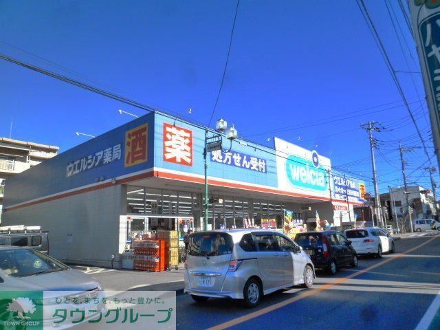 ドラックストア　ウエルシア薬局市川東国分店（ドラッグストア）まで1117m