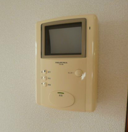 セキュリティ　来訪者を確認できます。