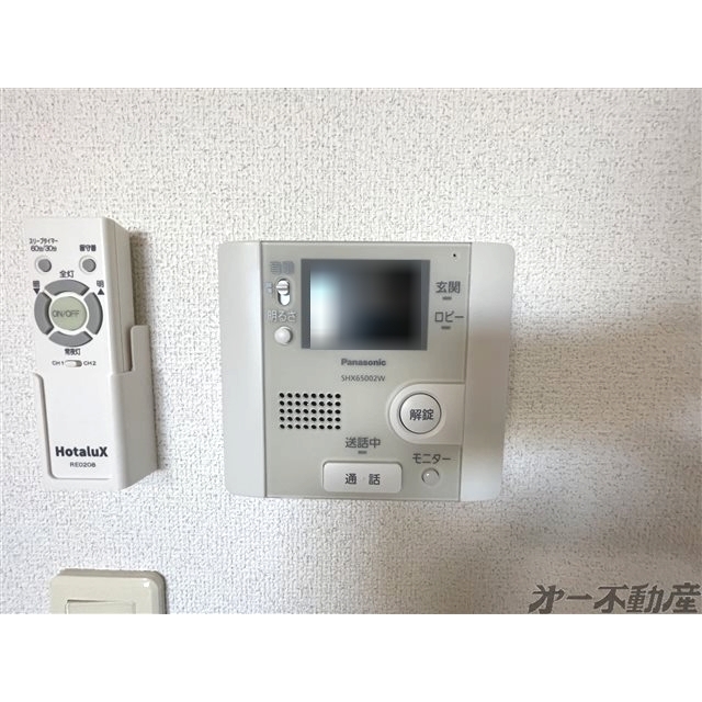セキュリティ　モニター付インターホン