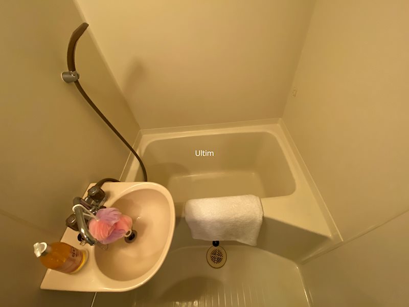 洗面設備　※別のお部屋の写真です