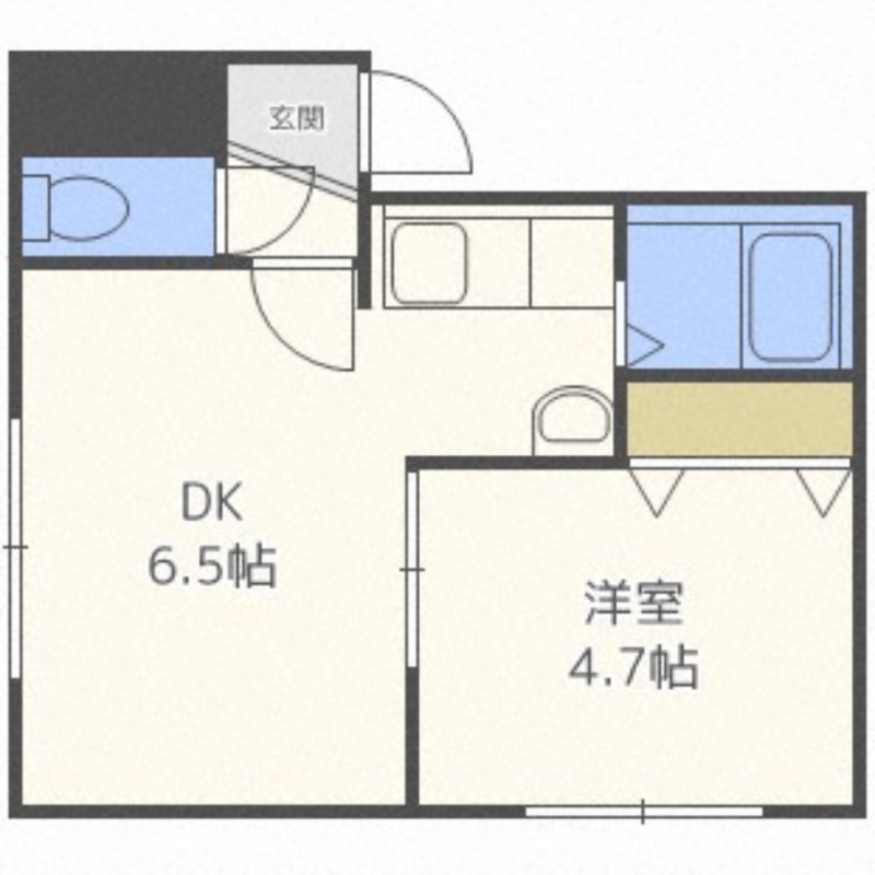 マンション集の間取り写真