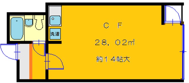ハイツ横浜の間取り写真