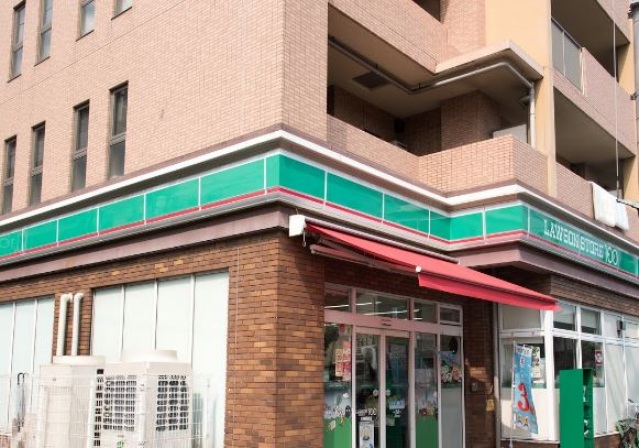コンビニ　ローソンストア100川崎藤崎店（コンビニ）まで5m