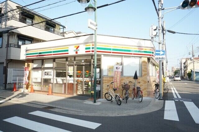 コンビニ　セブン-イレブン 大阪豊新南店（コンビニ）まで118m