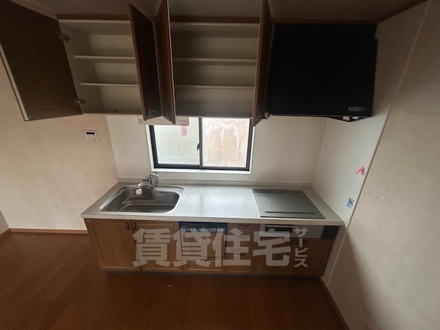 南海高野線 三国ケ丘駅 徒歩5分 3階建 築24年のキッチン写真