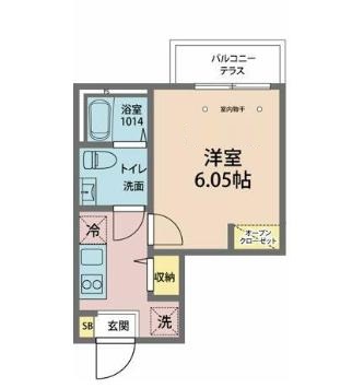 都営新宿線 一之江駅 徒歩10分 3階建 築2年の間取り写真