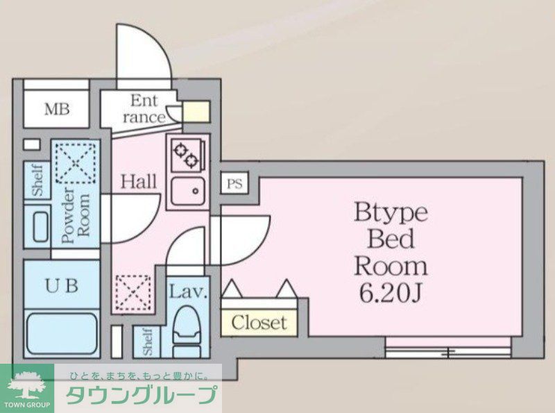 Majestic Life 武蔵小山の間取り写真