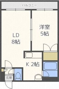 セントポーリア参番館の間取り写真