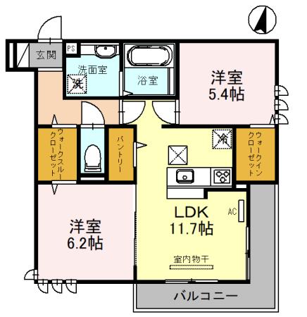 GRACIAの間取り写真