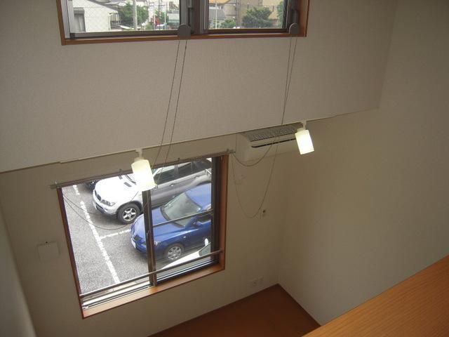 眺望　★ロフトから部屋を見下ろしました★
