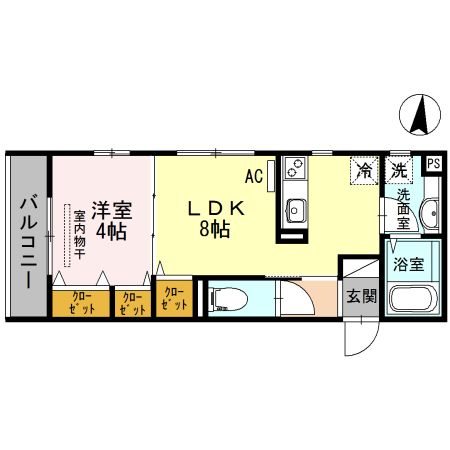 阪急千里線 関大前駅 徒歩14分 3階建 築11年の間取り写真