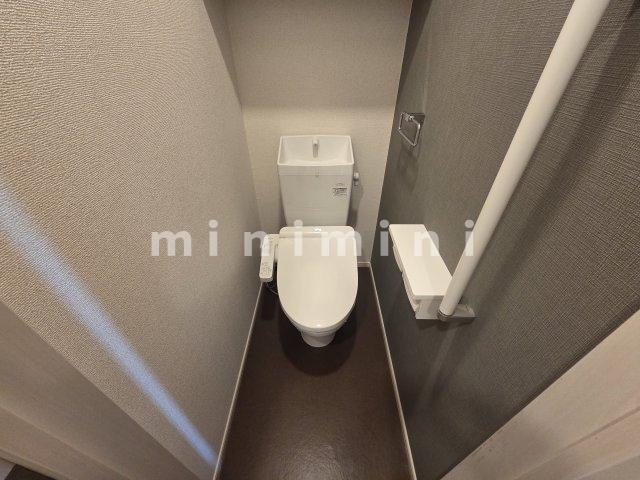 熊本電気鉄道 須屋駅 徒歩4分 2階建 築5年のトイレ写真