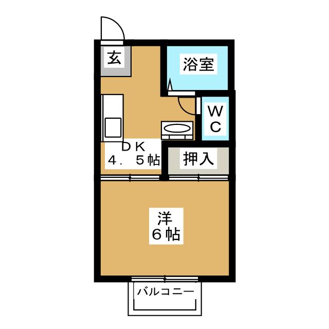 ルシミエント Cの間取り写真