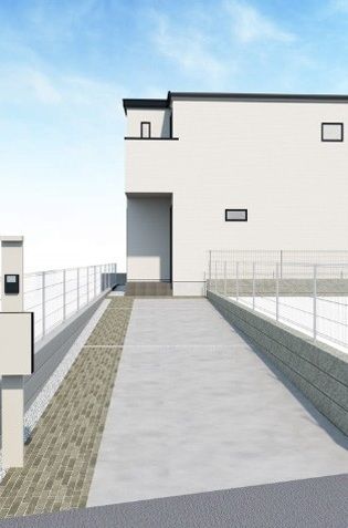 QLAZO柏市西原戸建 1号棟の外観写真