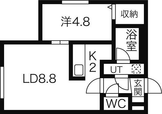 アズールIIIの間取り写真