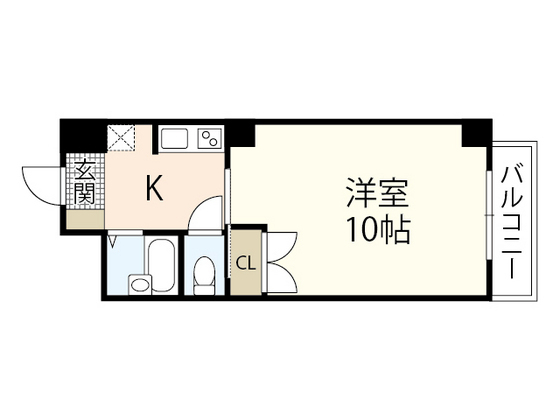マンション雄創の間取り写真