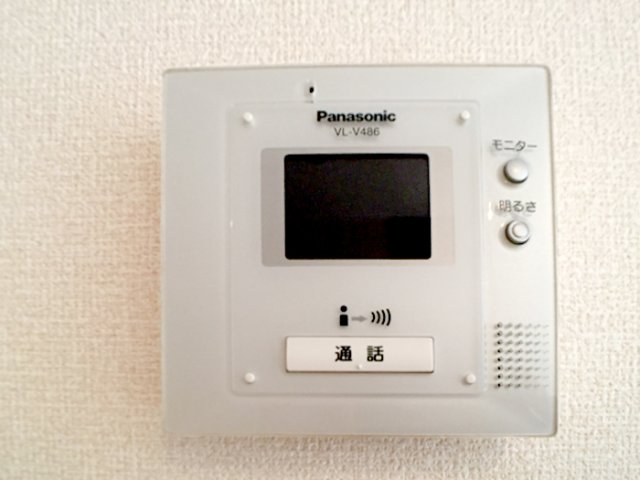 セキュリティ　モニターホンです