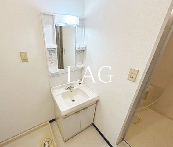 洗面設備　洗面台です。