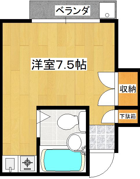 第二玉川ビルの間取り写真