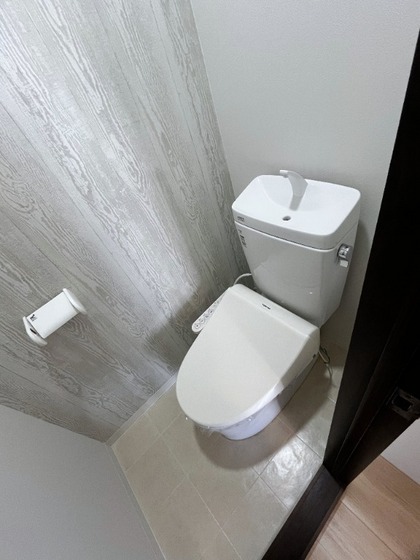 コーポ山陽C棟のトイレ写真