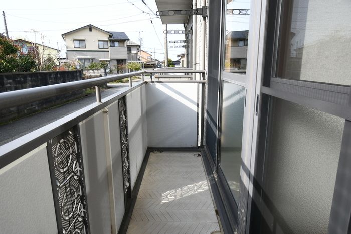 バルコニー　バルコニー付きです