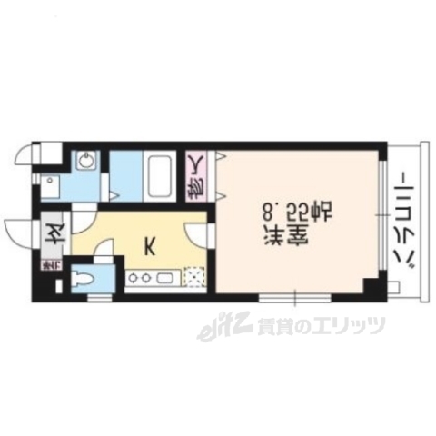 PINE館3の間取り写真