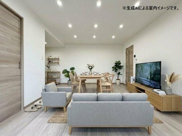 居室・リビング　庭