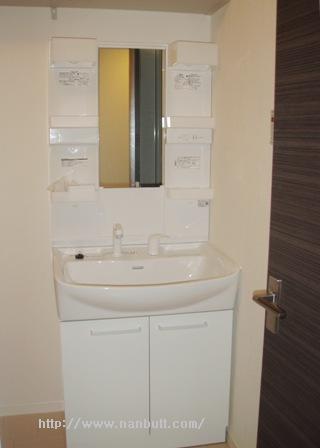 洗面設備　シャワー付洗面台