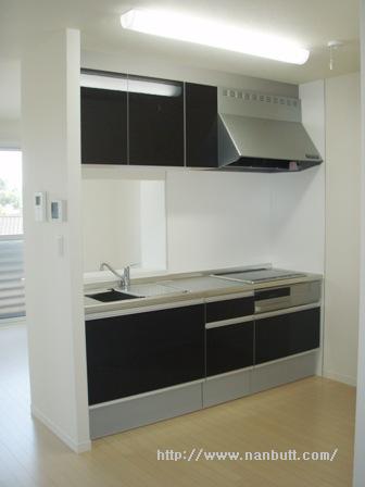 キッチン　IHクッキングヒーター付システムキッチン