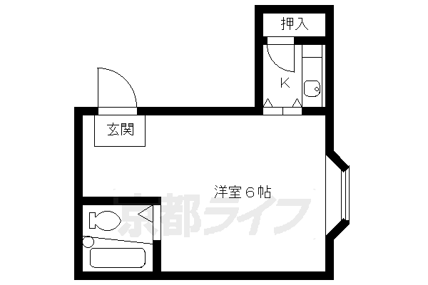 メゾン西賀茂の間取り