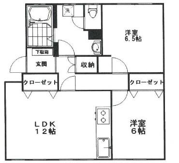 マンションＴＳＵＺＵＫＩの間取り