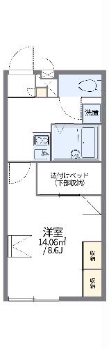 レオパレスパインツリーの間取り