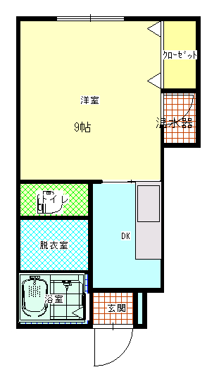 ヴィラージュの間取り