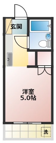 マンション鈴一の間取り