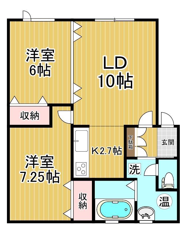 シャインバウムの間取り