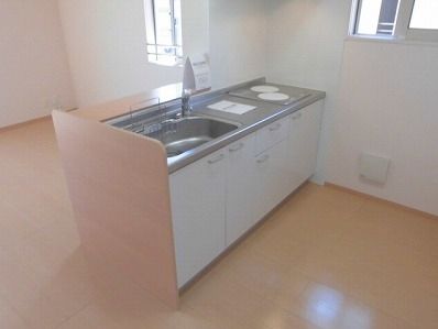 キッチン　ネット無料。HI対応なキッチンで掃除もラクラク