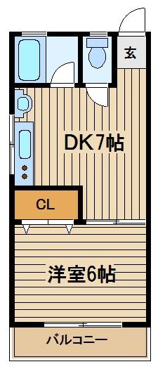 ローズマンションの間取り