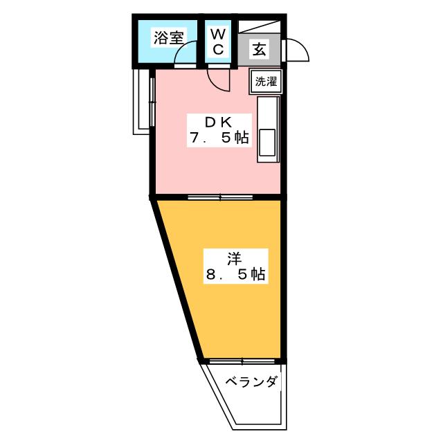 第２住吉ハイツの間取り