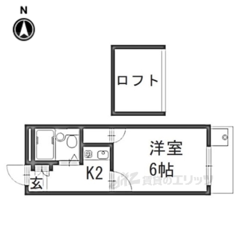 大和高田第１７マンションの間取り