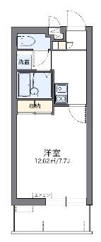 中頭郡北谷町字桑江のアパートの間取り