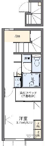 レオパレスサーブの間取り