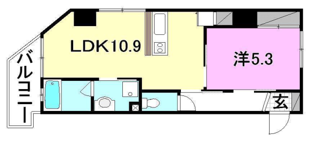 アスティオン本町の間取り