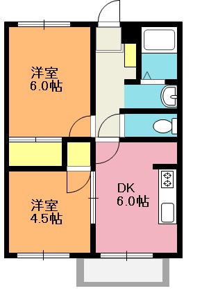 春日第２グリーンハイツＣ棟の間取り