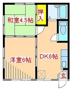 グリーンビュー重富の間取り