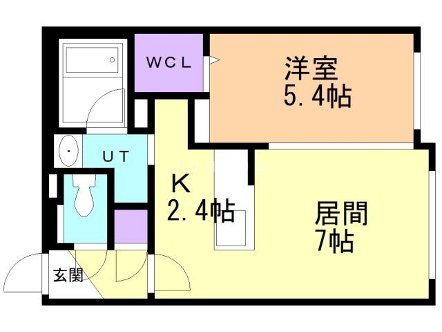 S-RESIDENCE札幌東astrazeの間取り