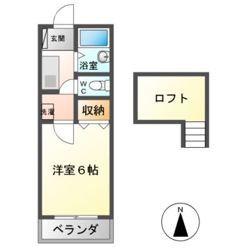 シューフルールIIの間取り