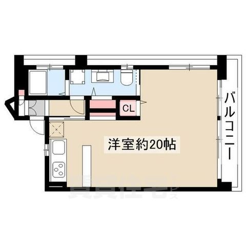 名古屋市千種区千種のマンションの間取り