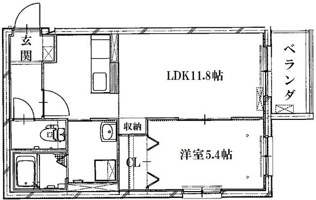 ハートフル下戸山の間取り