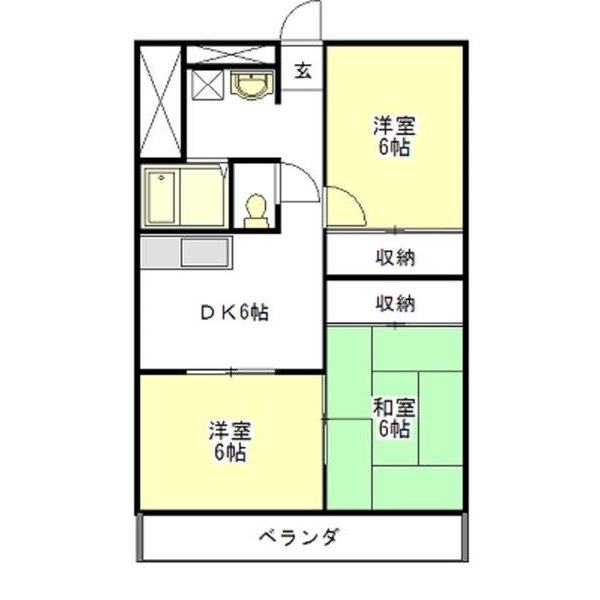 メゾンレオの間取り